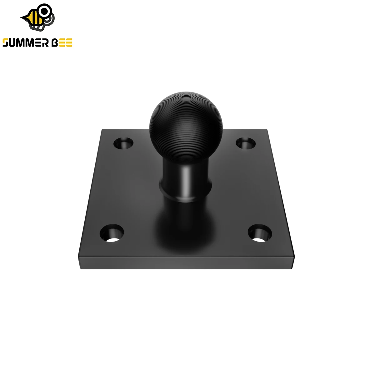 Summer bee 17mm Ball Head Mount Aluminum Mobile Phone Car Holder Car Adapter Square Based Amps Hole Tablet Mount Accessories