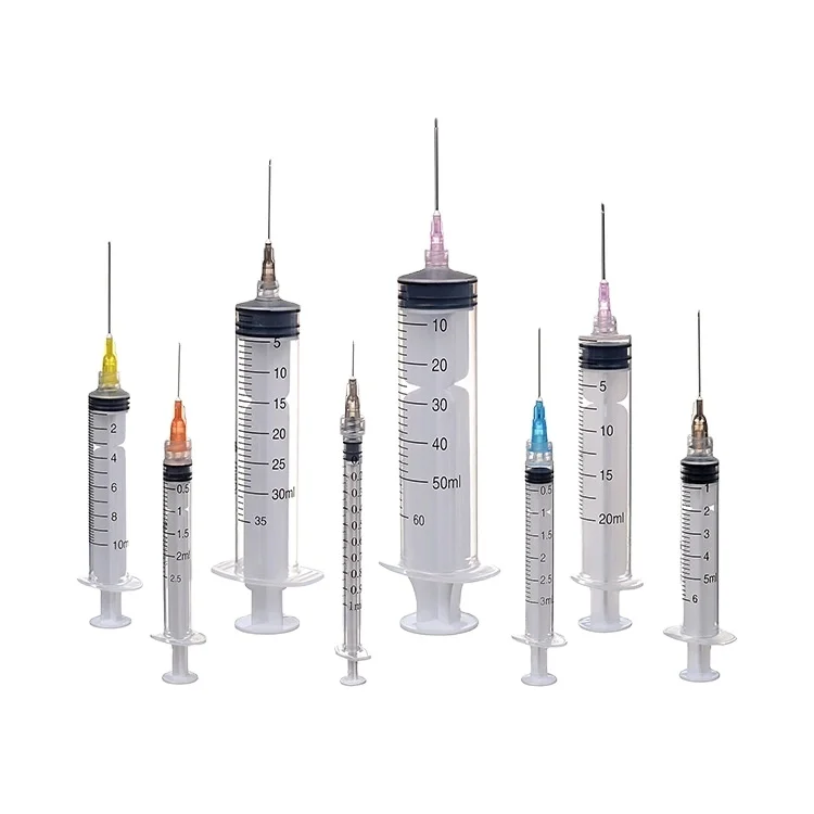 
Plastic Dental Disposable Syringes 1ml 2ml 5ml 10ml with Needles With CE ISO13485 