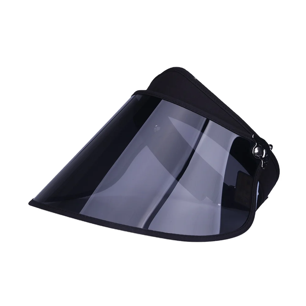 Customized Design Plastic Women UV Protection Sun Hats Packable Summer Hat Large Sun Visor