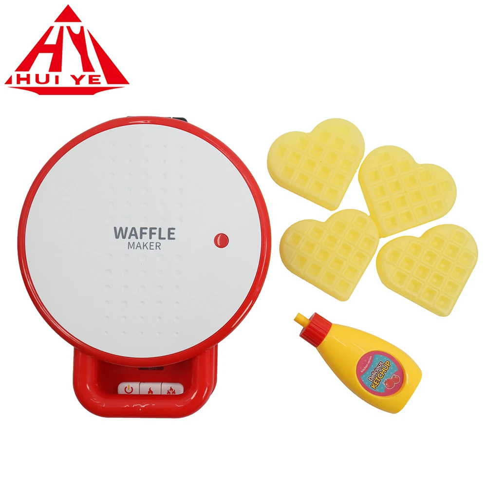 Huiye cozinha infantil food play вафельный кухонный игровой набор детские игрушки для