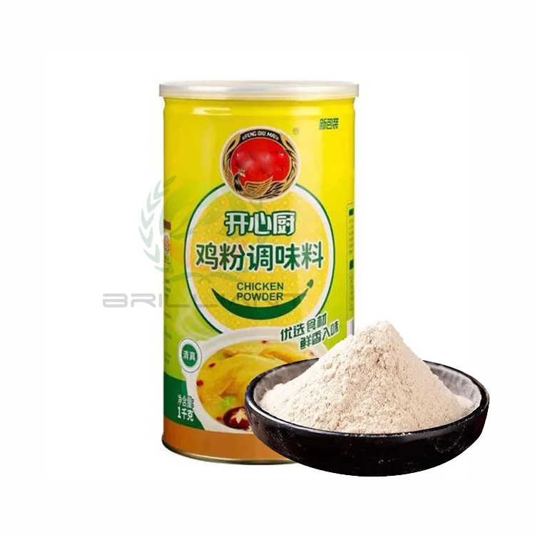 Halal Chicken Bone Broth 10g Sachet 1kg Tin Spray Dried Chicken Seasoning Powder