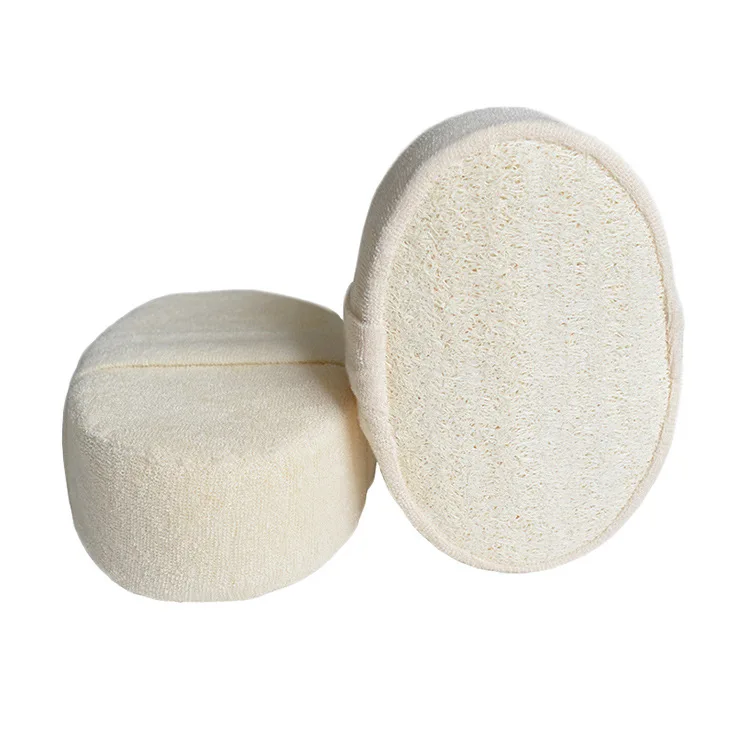 wholesale hotel bath lufa eco friendly natural luffa body shower exfoliating loofah bath sponge