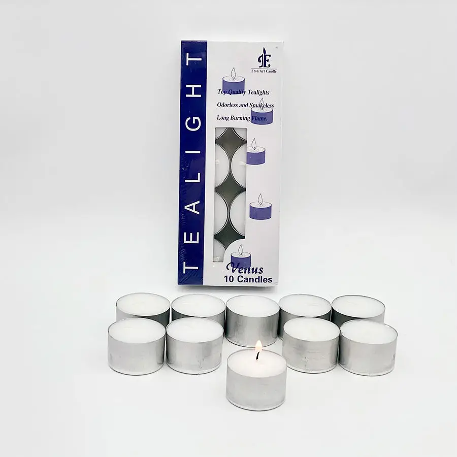 Factory Direct Sales Smokeless Scented Mini Paraffin Tealight Candles Wedding Proposal Diy Confession Picture Birthday Tea Wax