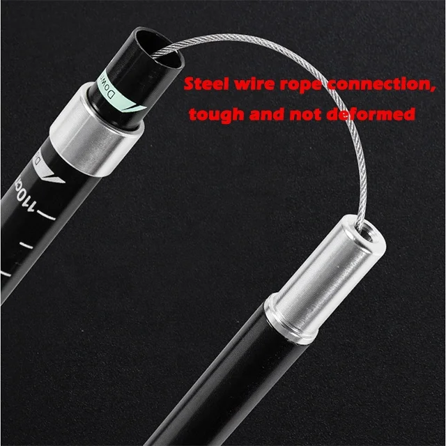New Outdoor Folding Aluminum Alloy Trekking Sticks Telescopic Outdoor 5 Sections Trekking Walking Sticks