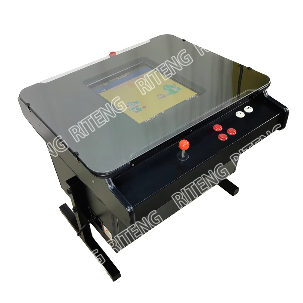 Iron Console 19 Inch Retro  Coin Operated 60 In 1 Games    Cocktail Arcade Table Game Machine For Sale