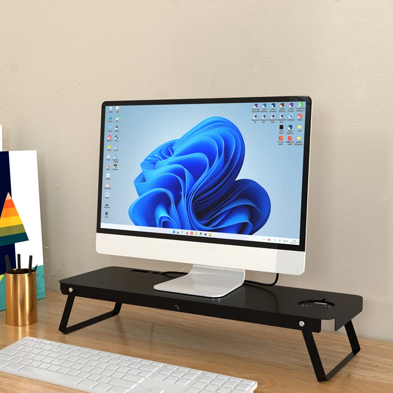 High Quality Customized Friendly Home Office Computer Monitor Stand Shelf