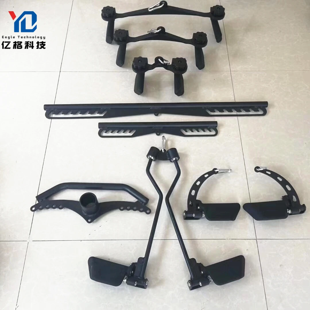 YG-GH002 YG Fitness Best Commercial Gym Strength lat machine handles Equipment Multi Mag Handle-8 pcs For Lat Pulldown Bar