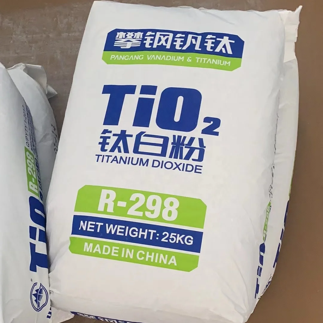 Pangang R-298 tio2 rutile titanium dioxide THE TITAN DIOXIDE RUTILE R-298 R-248 R-249 titanium dioxide