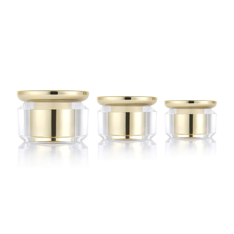 China best quality gold mushroom shaped bottle anti-aging serum bottle packaging pmma golden luxury lotion packaging 30ml-100ml