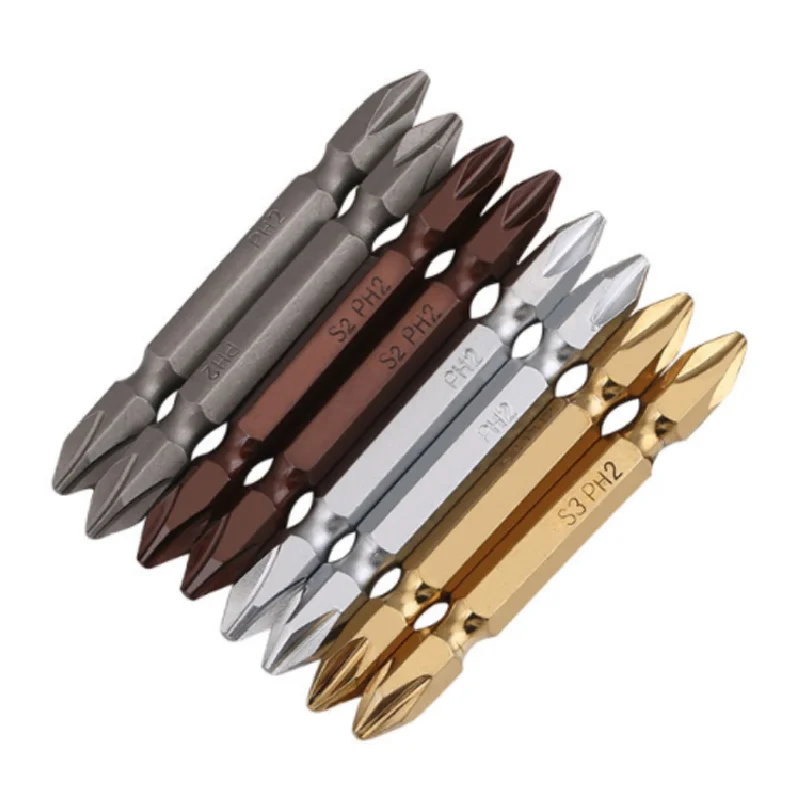 SDPSI DCTDouble End Phillips Screwdriver  2 PH3 Magnetic Driver Bits