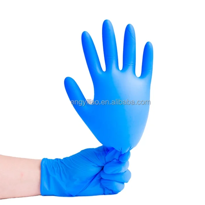 Wholesale Red 100% Nitrile Examination Gloves