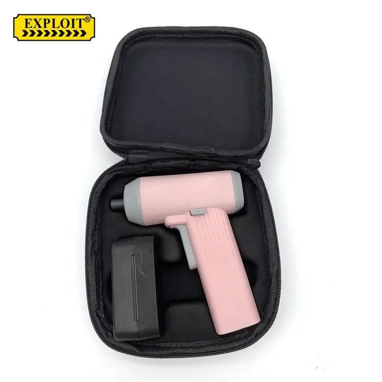 Factory price power Toolbox Portable Lithium Battery Power Screwdriver Tool Drill Mini Hand Tool Electric Screwdriver Set