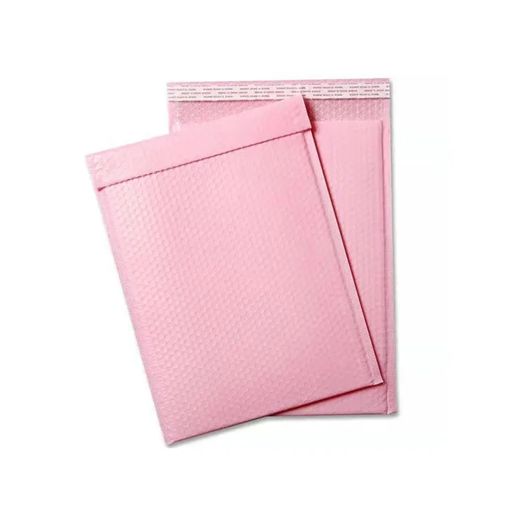 Self-adhesive Packaging Mailing Bags Poly Bubble Mailers Customized Metallic Bubble Envelopes