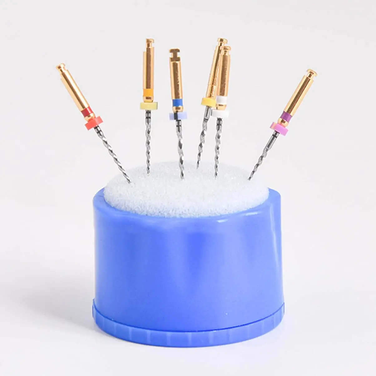 SJ Dentistry Autoclavable Round Endo Stand Silicone Ring Base Dentist Tool Cleaning Dental Endo Stand OEM Wholesale