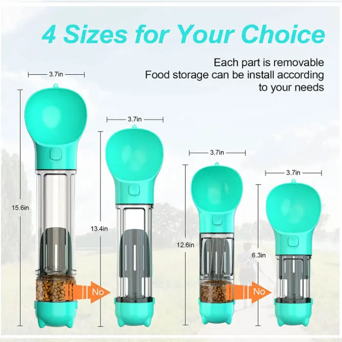 Newest Collapsible Pets Travel Bottle Silicone Foldable Outdoor Drinking  Portable Dog Water Bottle