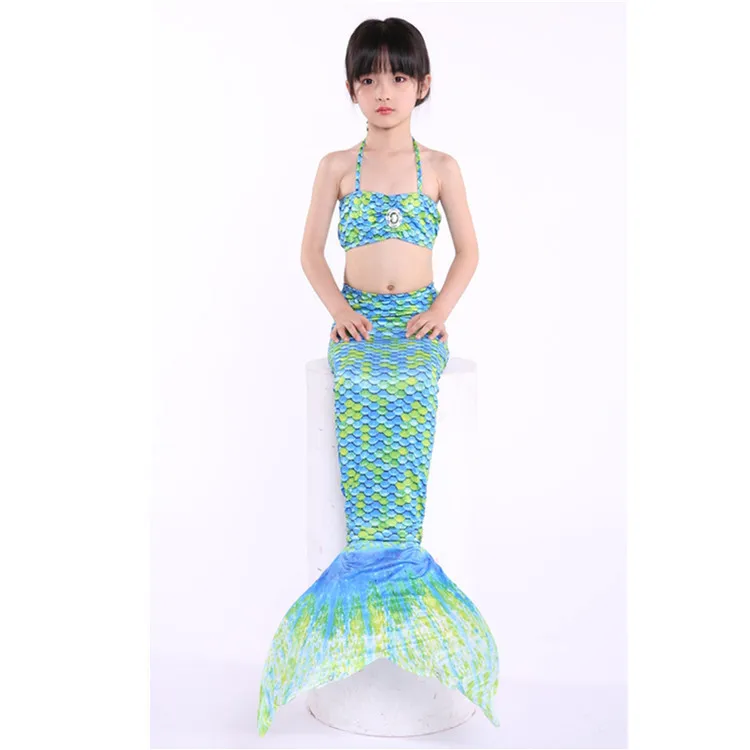 Новый костюм русалки, костюм для выступлений для девушек, платье принцессы на Хэллоуин