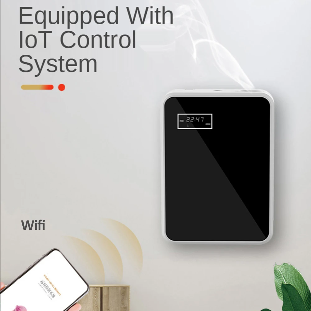 WIFI Electric Aroma Diffuser Air Freshener Room Fragrance Perfume HVAC Flavoring for Home Appliance Office Hotel Scenting Device