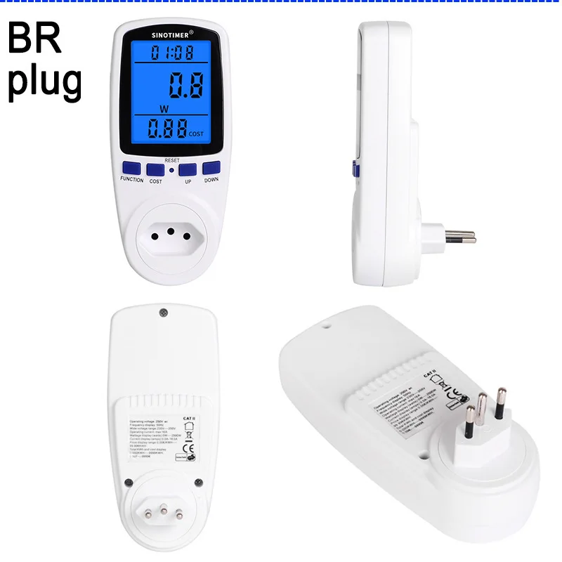 Au, Us, UK, Germany Type Weekly Digital Programmable Timer Switch Socket