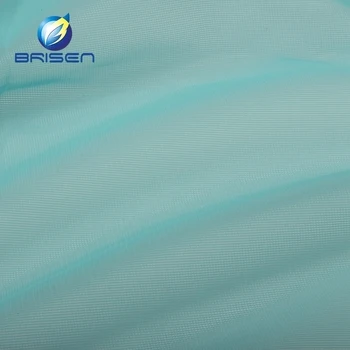 price green net fabrics manufacture 4 way stretch mesh fabrics