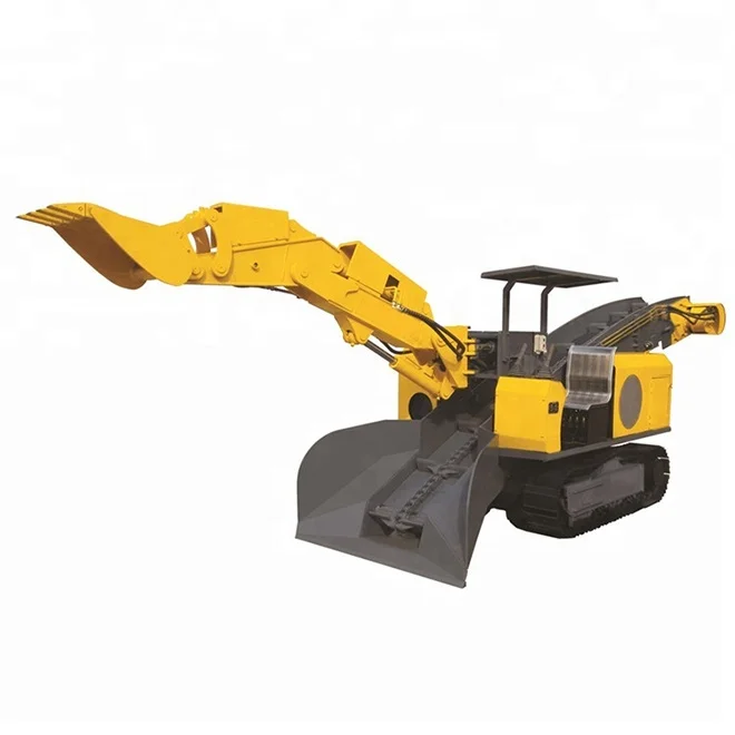 Underground mining loader mucking rock loader tunnel excavating loader