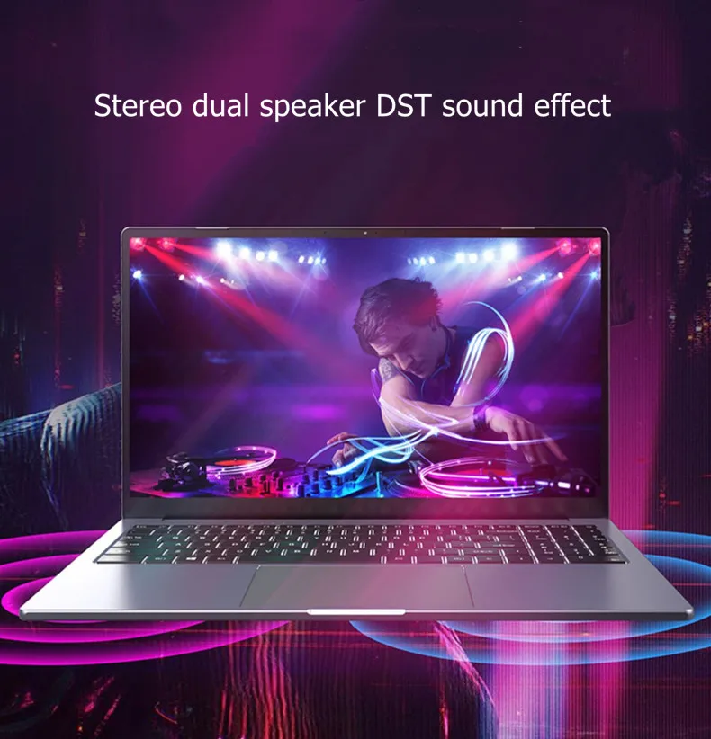 Factory OEM 15.6 Inch Laptop Intel Core i3-1135G7 Win 10 / Win 11 With Fingerprint Unlock With Backlit Keyboard For Business