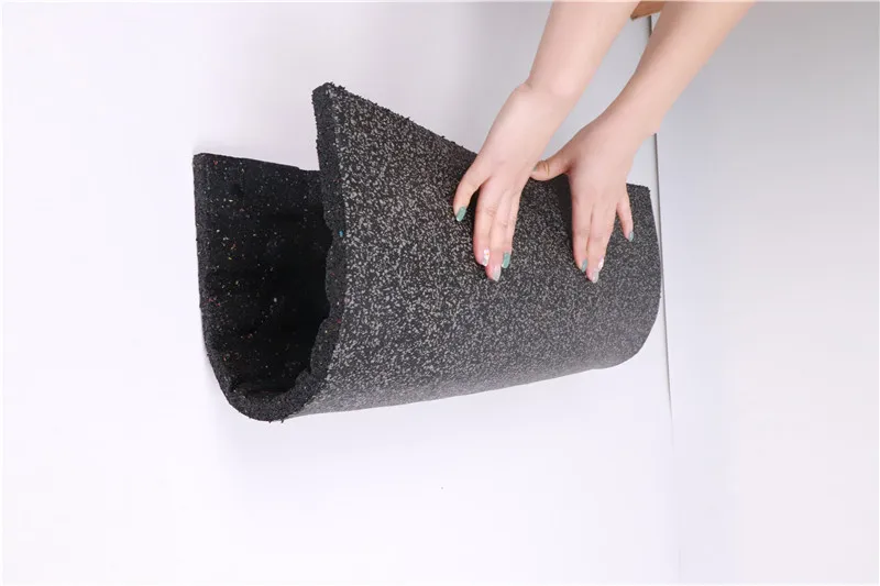 reduce shock gym rubber flooring and floor rubber mat for fitness