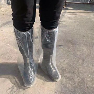 
Transparent Disposable Waterproof Rain Shoe Boot Cover 