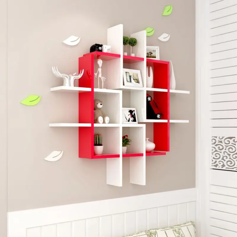 Rustic Farmhouse  Floating Wood Shelf - Floating Wall Shelves, Hardware and Fasteners