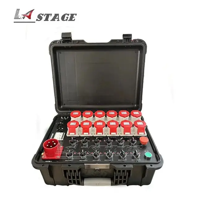 High-performance 12CH Electric Hoist Controller