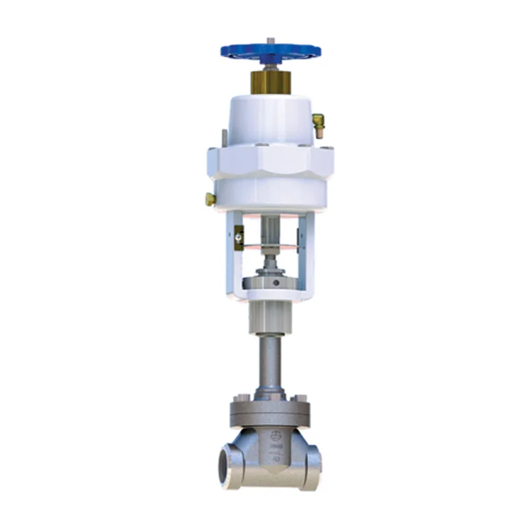 32MPa DGQ-10 cryogenic  high pressure  air actuated shut off valve  CE TSF
