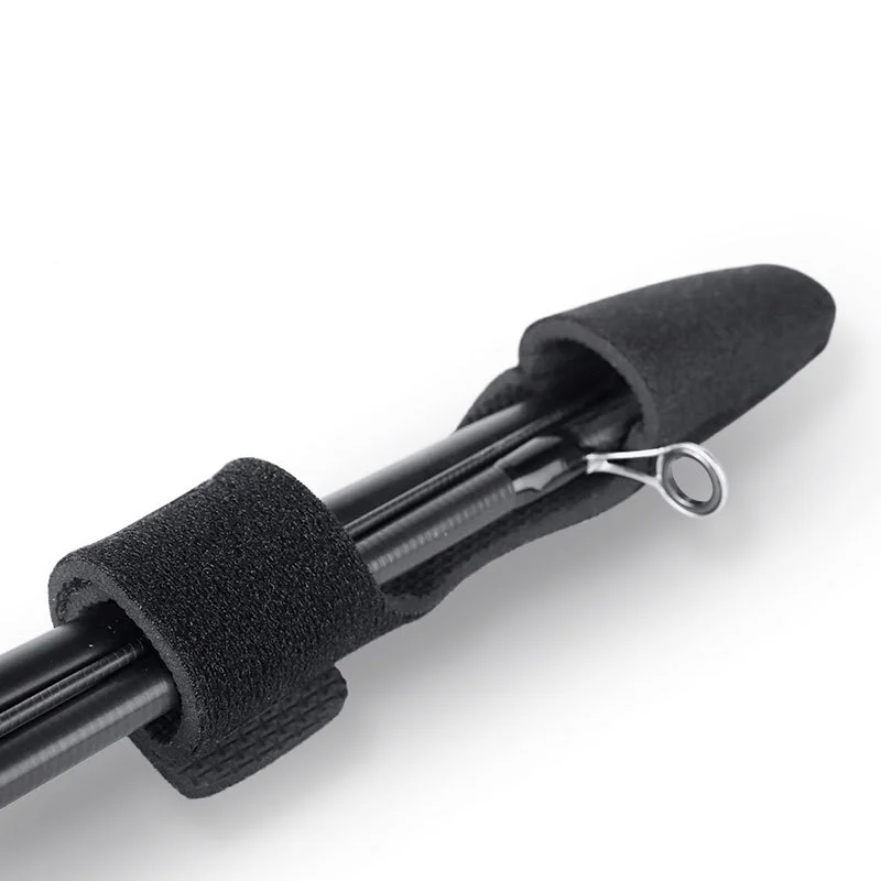 Factory Supply Fishing Accessories Fishing Rod Sleeve durable portable Neoprene Storage Bundling Strap Fishing Rod Cap