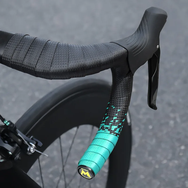 Bicycle Handlebar Tape Anti-skid Belt Mtb Road Bike Bar Protection Cover Shockproof Sponge Non-Slip Bike Grip Tapes
