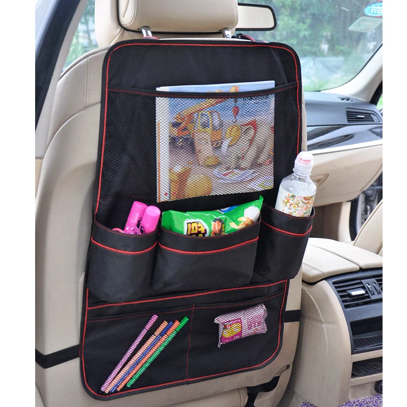 Multi Pocket Portable Waterproof Car Rear Seat Organizer Backseat Organizer (1600425978503)