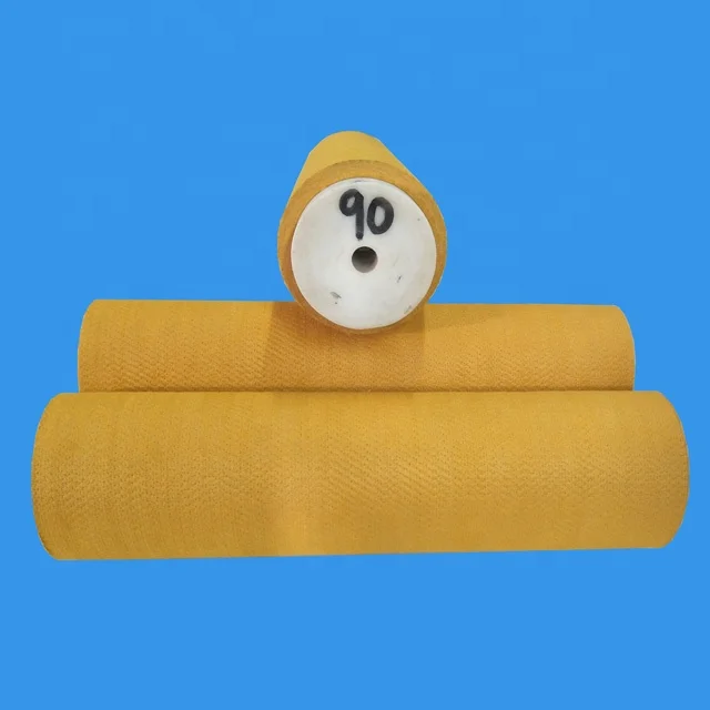 Heat Resistant 100% PBO Roller Cover For Aluminium Extrusion Industry