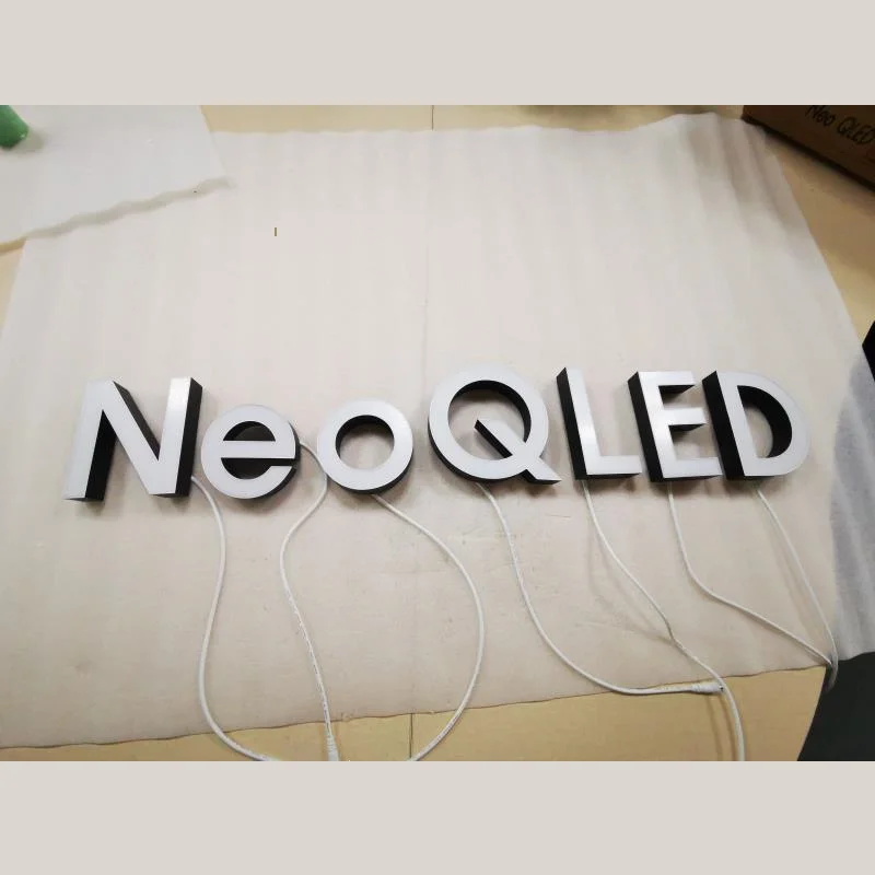 Channel Letters Making Advertising Sign Led Store Front Lihgt 3d Led Letter Lighted Signs Illuminated Backlit