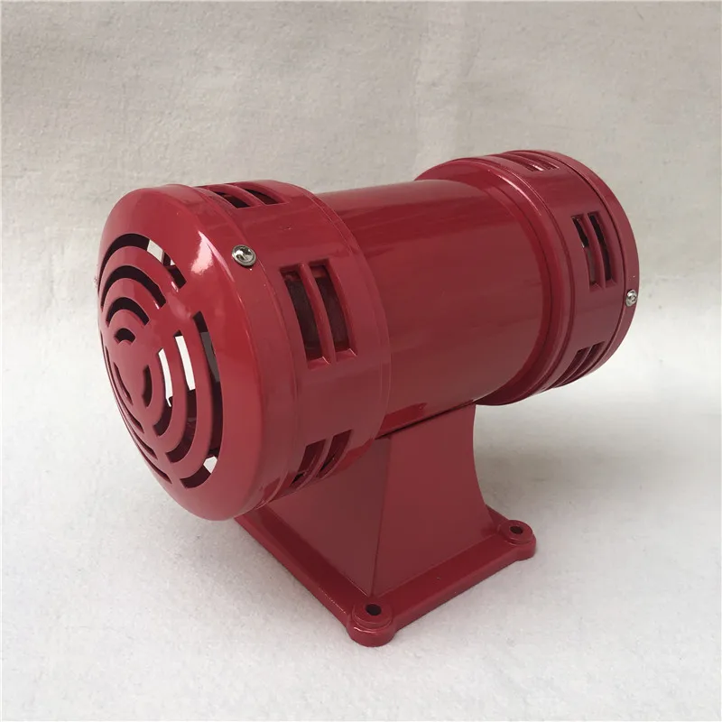 MS series sound motor siren ms 490 AC110V AC230V alarm system red motor siren horn