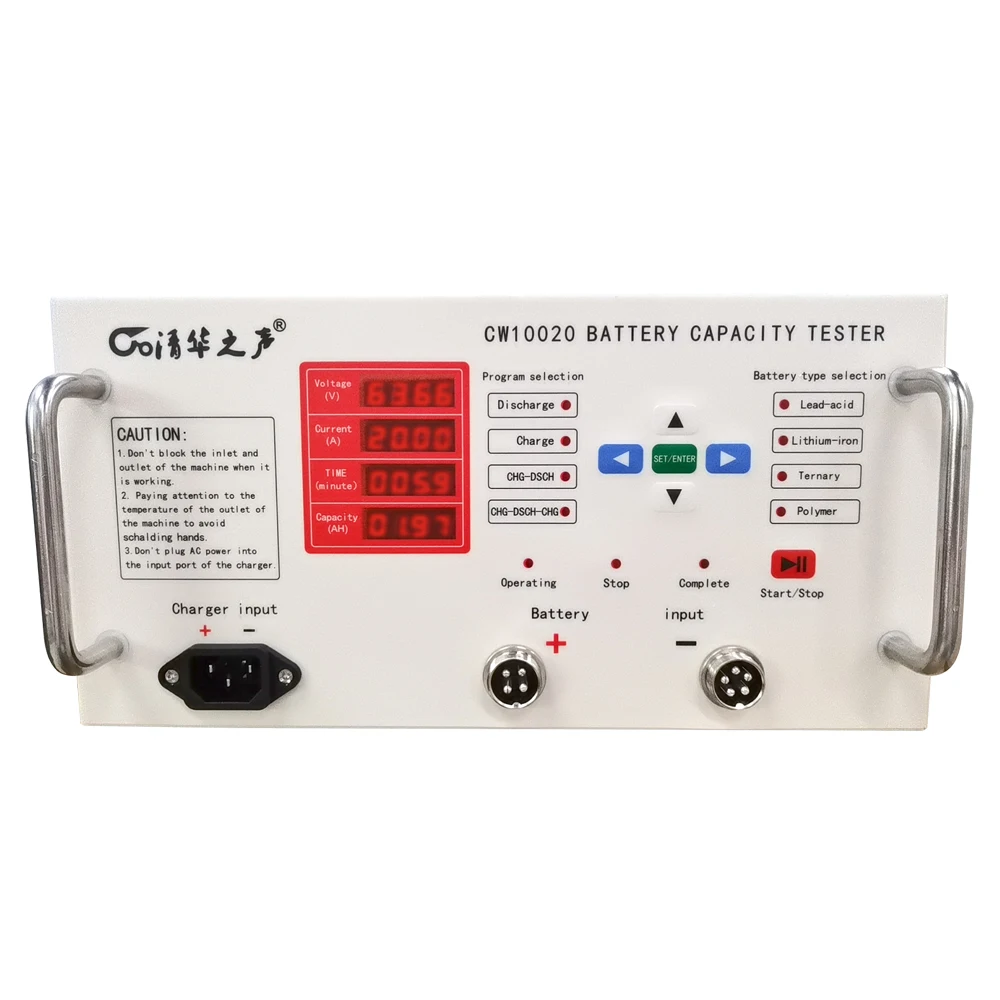 Wholesale CW10020 Battery Tester 1A-20A Lithium Battery Pack Capacity Tester Battery Charge And Discharge Tester