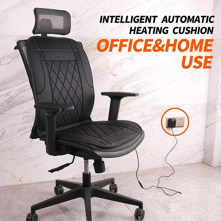 USB Chargeable Electric Foldable Washable Fast Heat Soft Warm Heated Seat Car Cover Seat Cushion