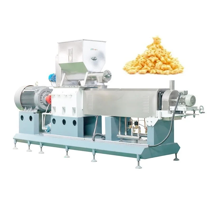 American Hot Selling Cheese Balls Production Line Extruder Equipment Food Dryer and Seasoning Machinery