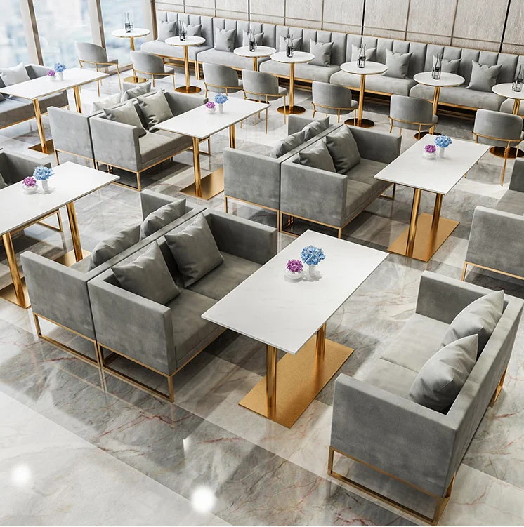 Wholesale Modern design tables and chairs set for cafes and restaurants