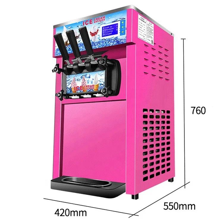small  Frozen Yogurt Ice Cream Machine