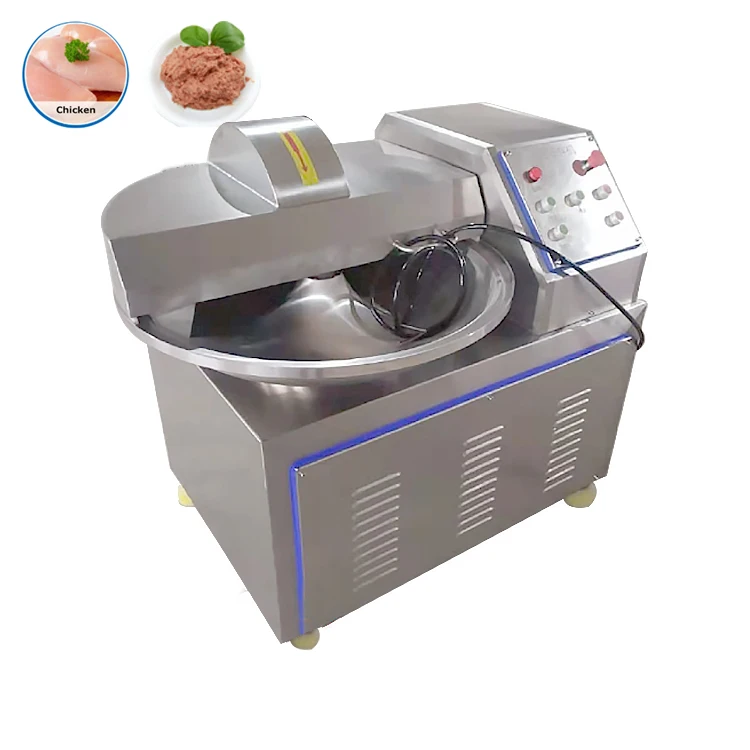 Automatic Vegetable Meat Bowl Cutter Cutting Mixer Bowl Vegtable Cutter Chopping Machine for Meat