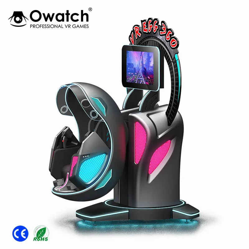 Mini vr ufo 9d vr 360 degree rotation gaming simulator dynamic 9d movies cinema vr 3d glasses cinema simulator