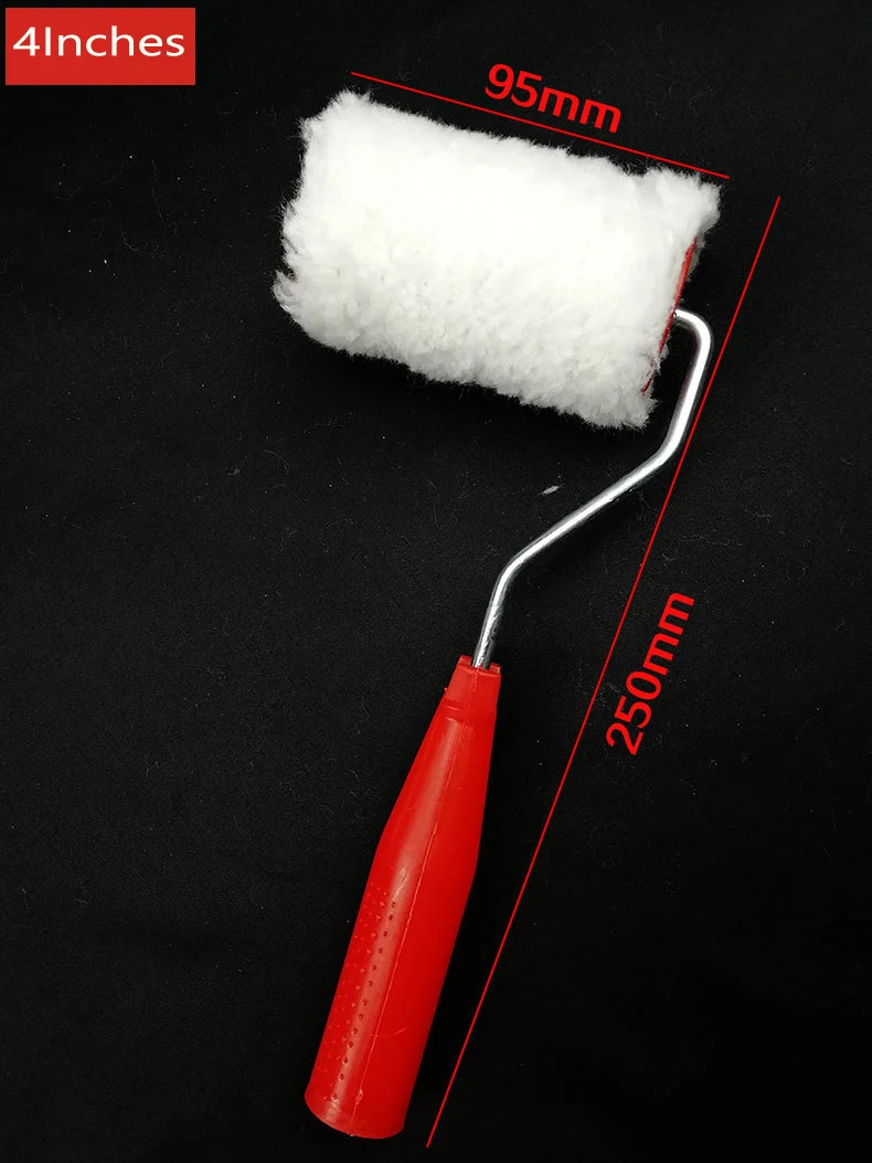 DIY Household Use 4 Inches Paint Brush Handle Tool Manufacturer Wall Paint Roller