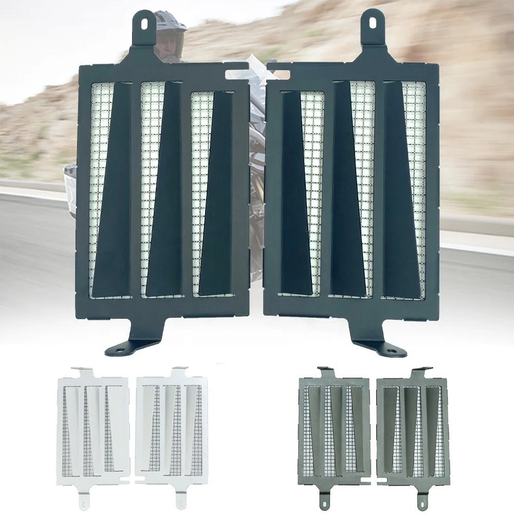 REALZION Motorcycle Parts Radiator Guard Grille Grill Protection For BMW R1200GS R1250GS GSA LC
