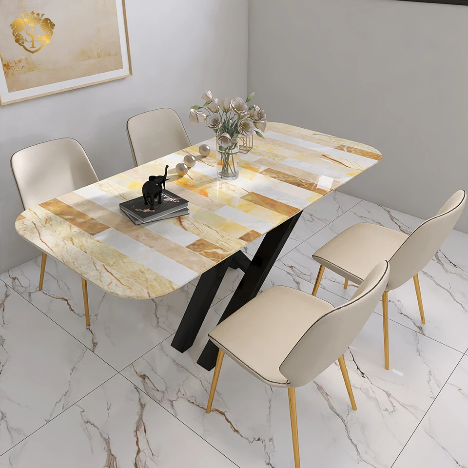 Tables for restaurants cafe pinstripe rectangle dining room table restaurant wooden luxury dining table set italian