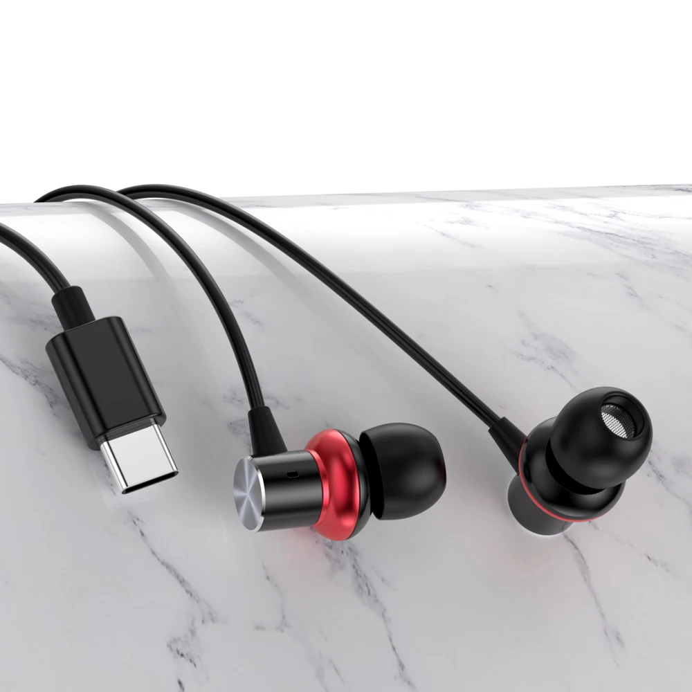 New product Type-C Voice Change earphone  male to female headphones for Mobile Phone Earphone