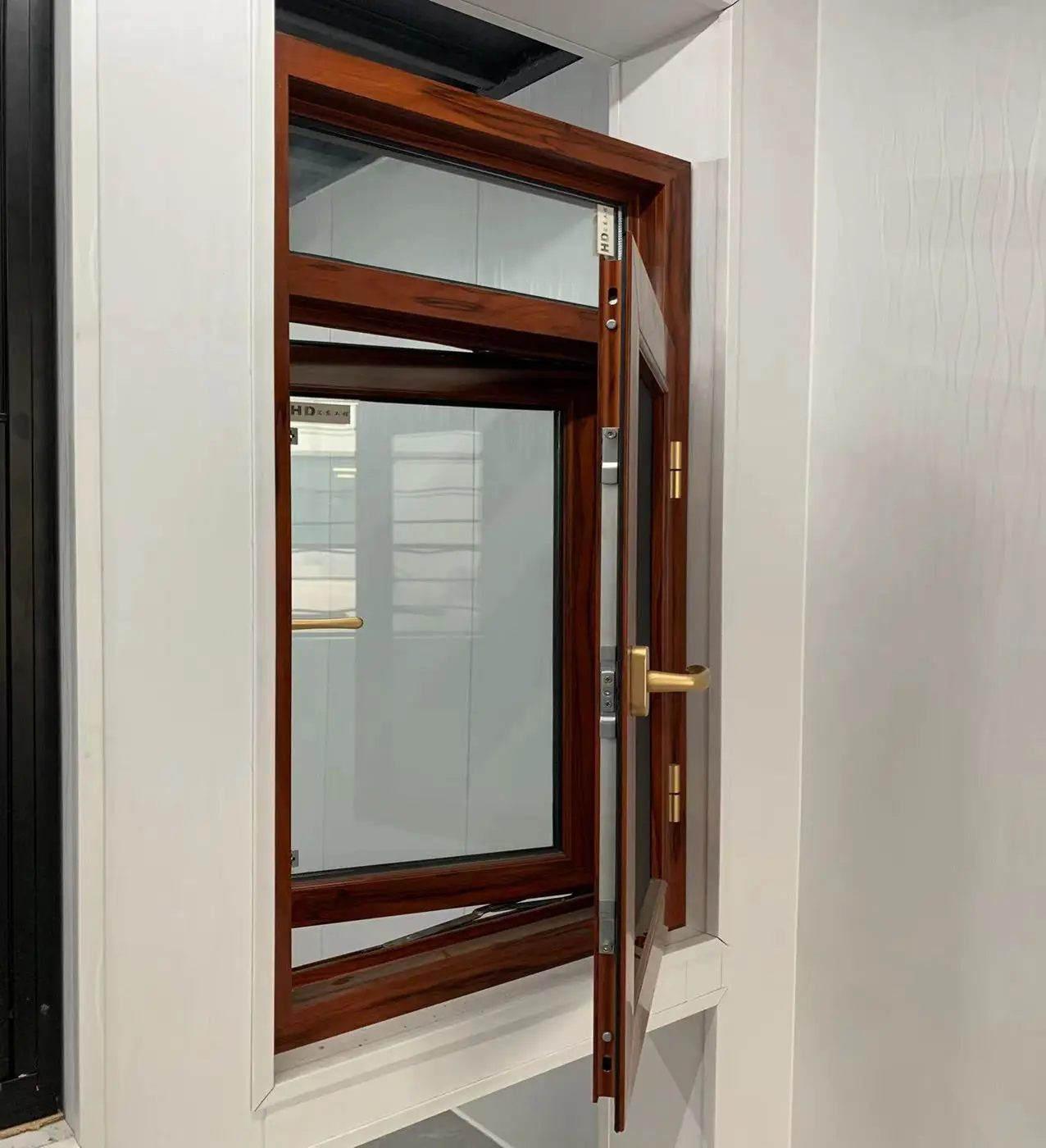 As2047 Hurricane Impact House Windows Triple Glazing Casement Windows Aluminium Large Casement Windows