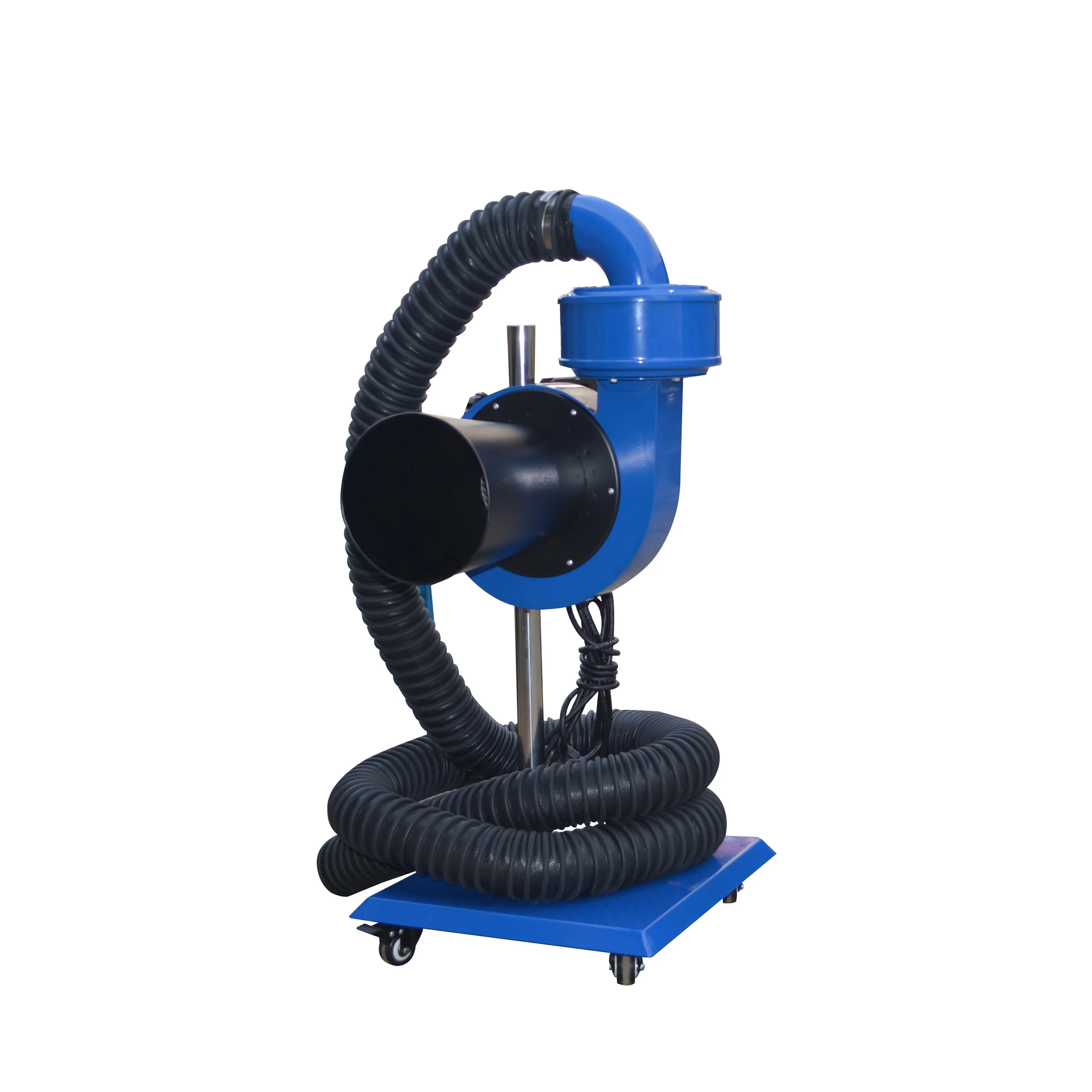 JES Mobile Exhaust Extractor  Suction Mouth Vehicle Equipment Fume Exhauster