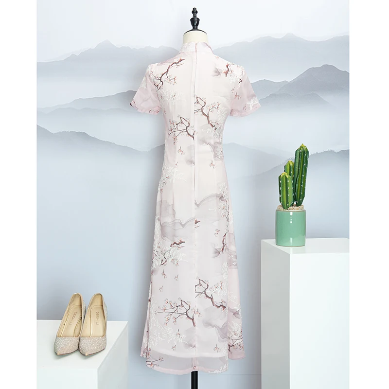 Made In China Superior Quality Bigsize Classical Modified Cheongsam